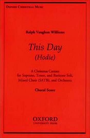 R. Vaughan Williams: Hodie, Ch (Chpa)