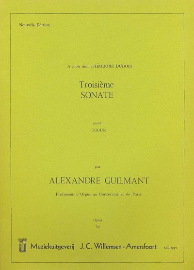 F.A. Guilmant: Troisieme Sonate Op.56