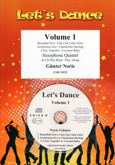 G.M. Noris: Let's Dance Volume 1, 5Sax (+CD)