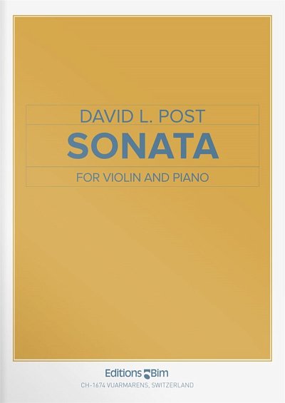 D. Post: Sonata, VlKlav (KlavpaSt)