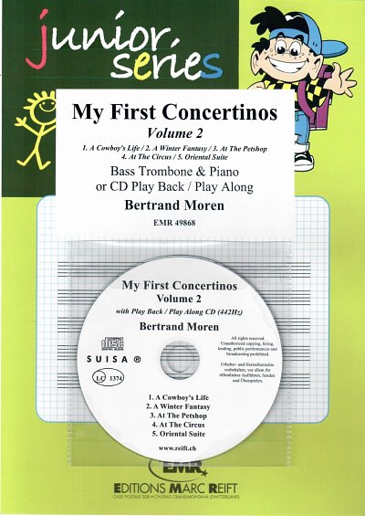 B. Moren: My First Concertinos Volume 2, BposKlav (+CD)