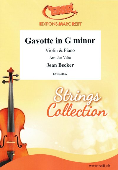 DL: J. Becker: Gavotte in G minor, VlKlav