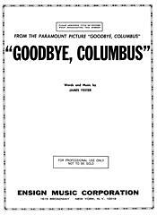 DL: J. Yester: Goodbye, Columbus, GesKlavGit