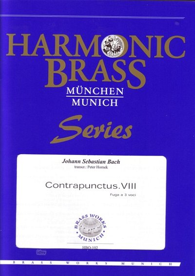 J.S. Bach: Contrapunctus VIII BWV 1080, 5Blech (Pa+St)