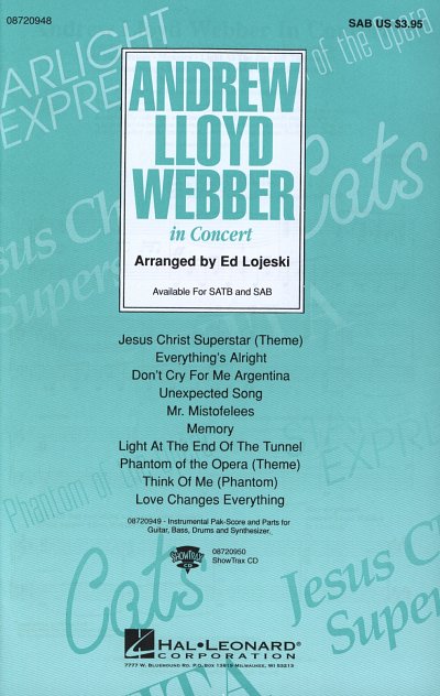 A. Lloyd Webber: In Concert, Gch3Klav (Chpa)