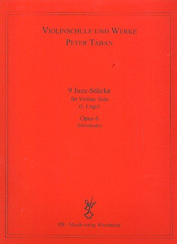P. Taban: Neun Jazz-Stuecke op. 6, Viol