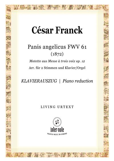C. Franck: Panis Angelicus FWV 61, 2GesKlav (KA)