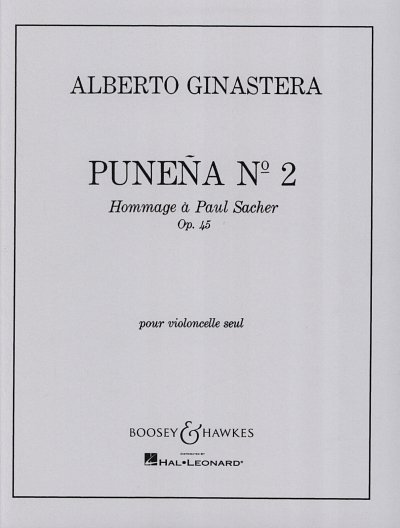 A. Ginastera: Punena No. 2 op. 45
