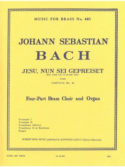 J.S. Bach: Jesu, Nun Sei Gepreiset BWV41 (Pa+St)