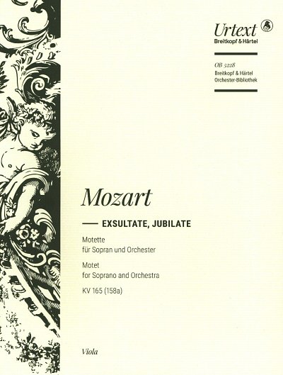 W.A. Mozart: Exsultate, jubilate KV 165 (158a)