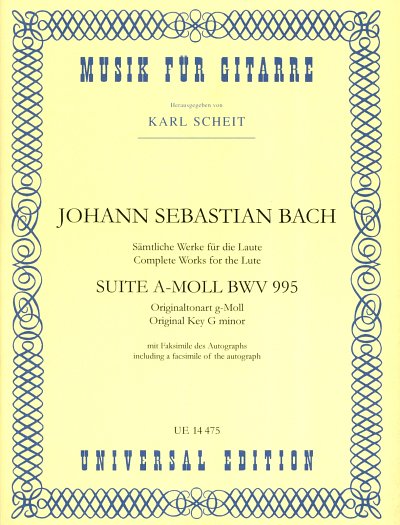 J.S. Bach: Suite BWV 995 