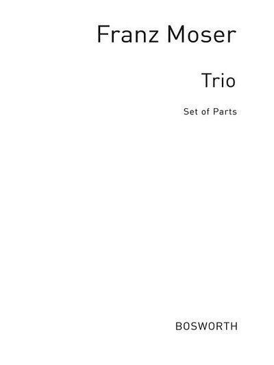 Moser, F Trio Op.38 2ob/Cora, Ob
