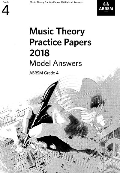 ABRSM: Music Theory Practice Papers 2018 Grade 4 -  (Lösung)