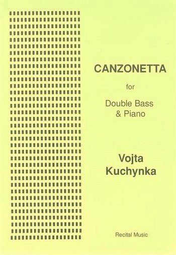 Canzonetta For Double Bass and Piano, KbKlav (Bu)