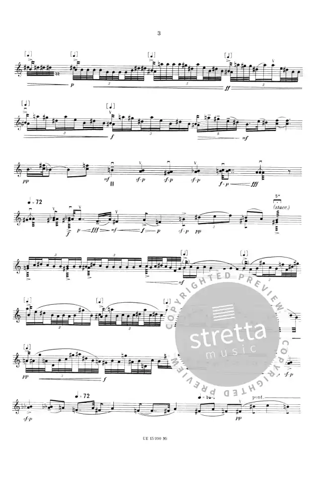 L. Berio: Sequenza VIII , Viol (3)