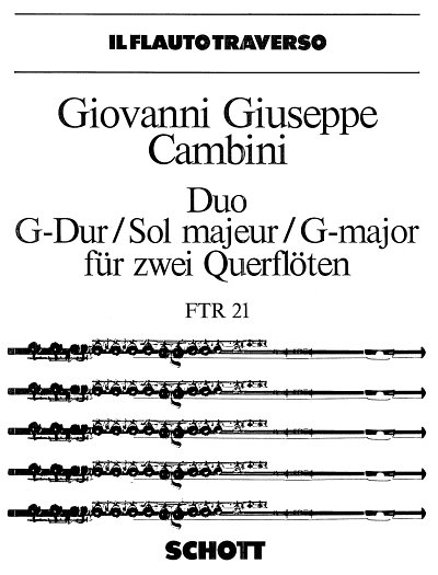 G. Cambini: Duo  G-Dur op. 11/6, 2Fl (Sppa)