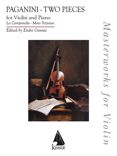 N. Paganini: Two Pieces: La Campanella and Moto Perp, VlKlav