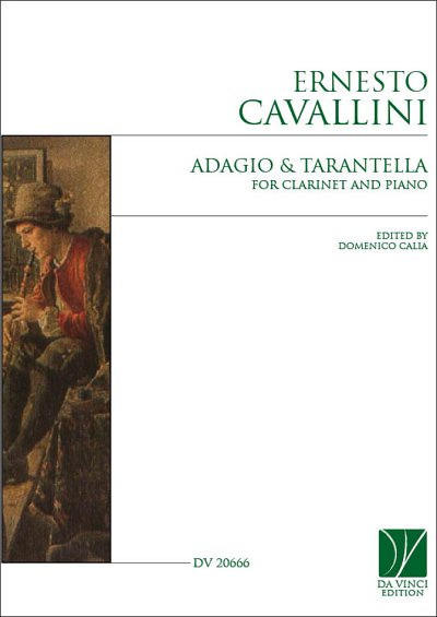 E. Cavallini: Adagio & Tarantella, for C, KlarKlv (KlavpaSt)