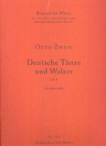 Deutsche Tänze und Walzer op.8, Klav
