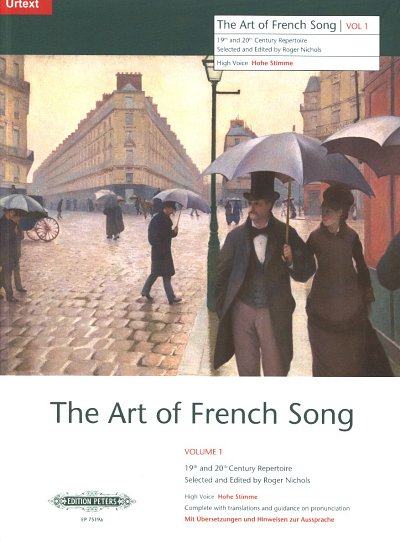 R. Nichols: The Art of French Song 1 - hohe Stimme, GesHKlav