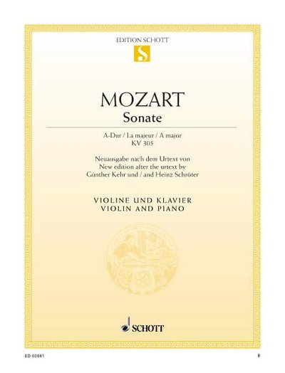 DL: W.A. Mozart: Sonate A-Dur, VlKlav