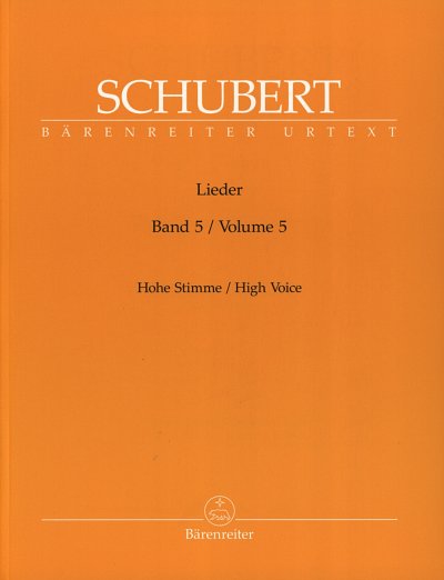 F. Schubert: Lieder, Band 5, GesHKlav (Part)