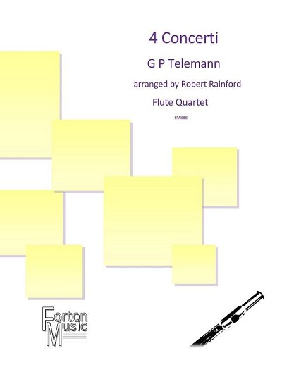 G.P. Telemann: 4 Concerti (Pa+St)