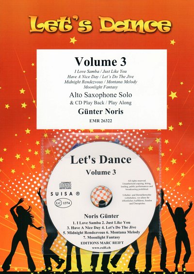 G.M. Noris: Let's Dance Volume 3, Asax (+CD)