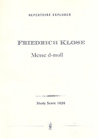 F. Klose: Messe d-Moll