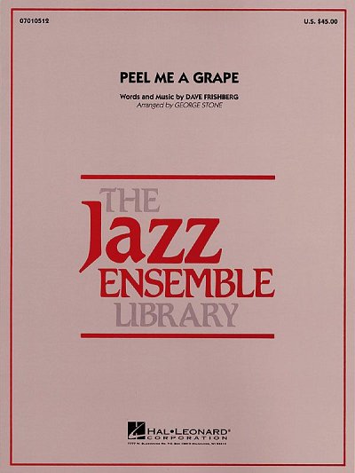 D. Frishberg: Peel Me a Grape, Jazzens (Pa+St)