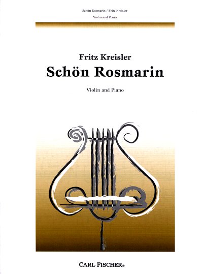 F. Kreisler: Schön Rosmarin, VlKlav (KlavpaSt)