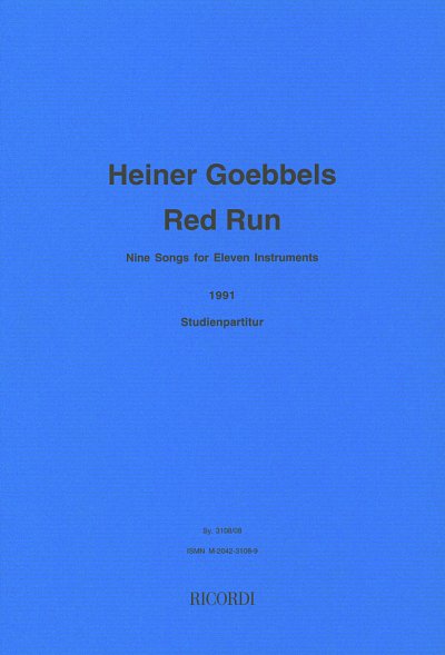 H. Goebbels: Red Run, Mix (Stp)
