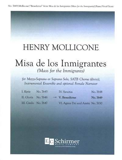 H. Mollicone: Misa de los Inmigrantes: Be, GesGchVarens (KA)