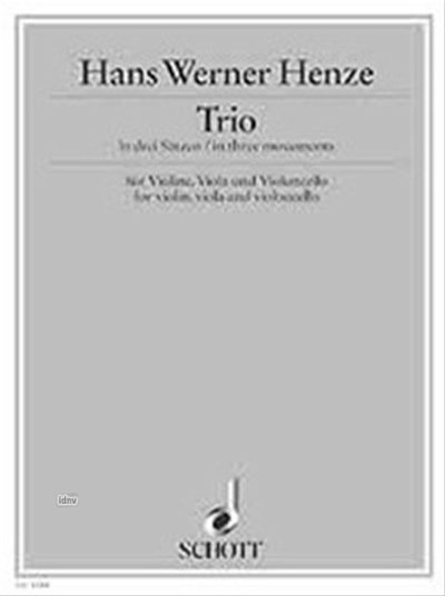 H.W. Henze: Trio , VlVlaVc (Pa+St)