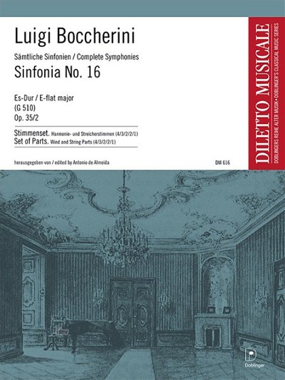 L. Boccherini: Sinfonie 16 Es-Dur Op 35/2 G 510 Diletto Musi