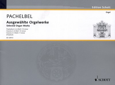 J. Pachelbel: Ausgewählte Orgelwerke Perreault 407, 41,, Org