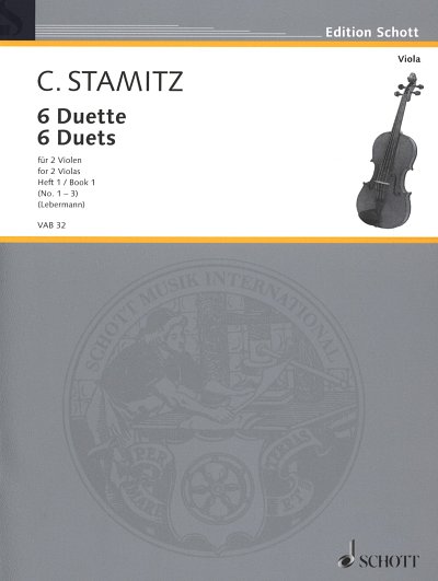 C. Stamitz: 6 Duette , 2Vla (Sppa)