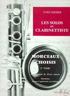 Y. Didier: Les Solos du Clarinettiste 2, Klar