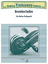 DL: A.H. Dabczynski: December Fanfare, Stro (Pa+St)