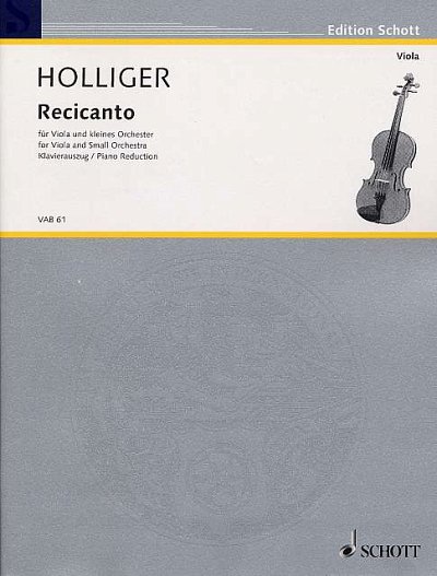 H. Holliger: Recicanto
