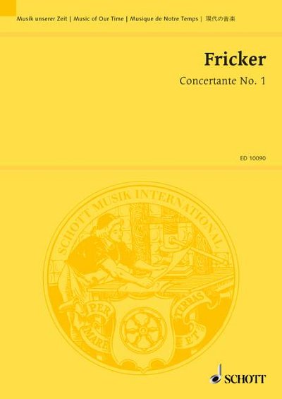 P.R. Fricker: Concertante No. 1 op. 13