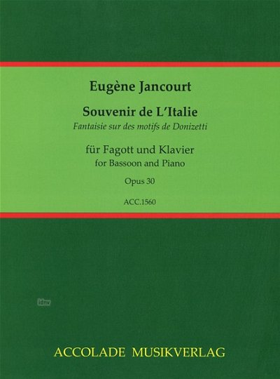J. Dassonville: Souvenir de L'Italie op., FagKlav (KlavpaSt)
