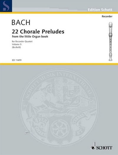 J.S. Bach: 22 Choralvorspiele 5