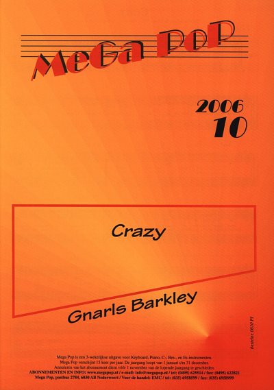 Barkley Gnarls: Crazy Mega Pop 2006 10