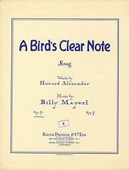 B. Mayerl y otros.: A Bird's Clear Note