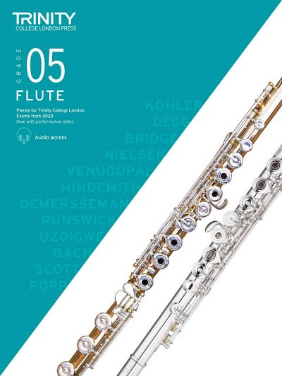 TCL Flute Exam Pieces from 2023: Grade 5, Fl (+OnlAudio)