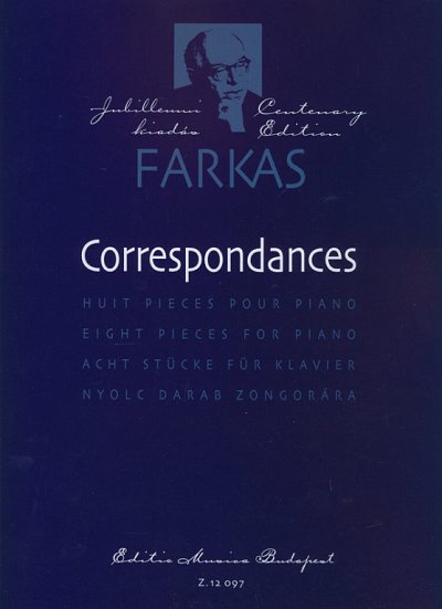 F. Farkas: Correspondances, Klav