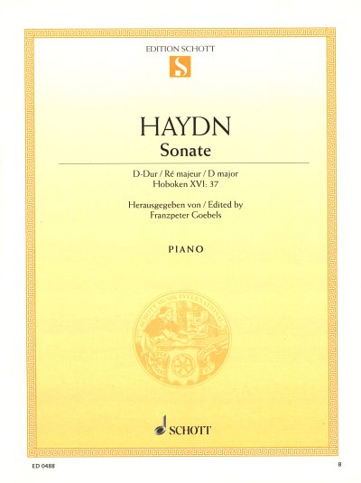 J. Haydn: Sonate D-Dur Hob. XVI:37 , Klav