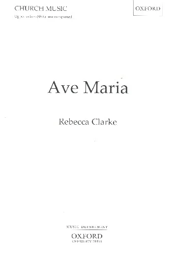R. Clarke: Ave Maria, Ch (Chpa) (0)