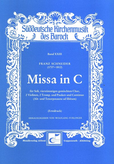 F. Schneider: Missa in C C-Dur, 4GesGchOrch (Part.)